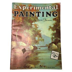 Experimental Painting Lenore Sherman Water Foster Art Guide Book u
